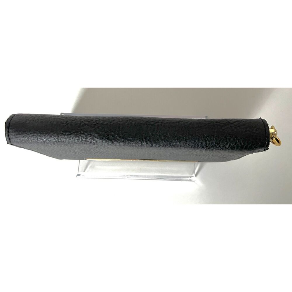 Steve Madden faux black leather zip around wallet - Picture 6 of 10